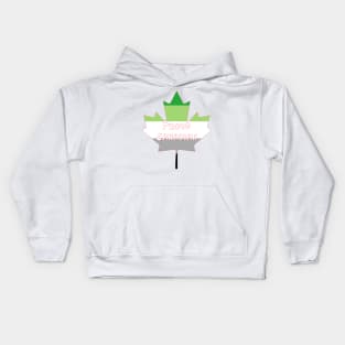 Proud Canadian (Aromantic) Kids Hoodie